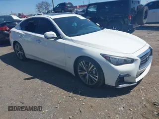 2019 Infiniti Q50 Luxe z VIN JN1EV7AP0KM518328, wystawiony jako IAAI lot #42048237 z przebiegiem 102 451 mil mil oraz . Historia ofert i sprzedaży dostępna na DreamBid. Obrazek 1.