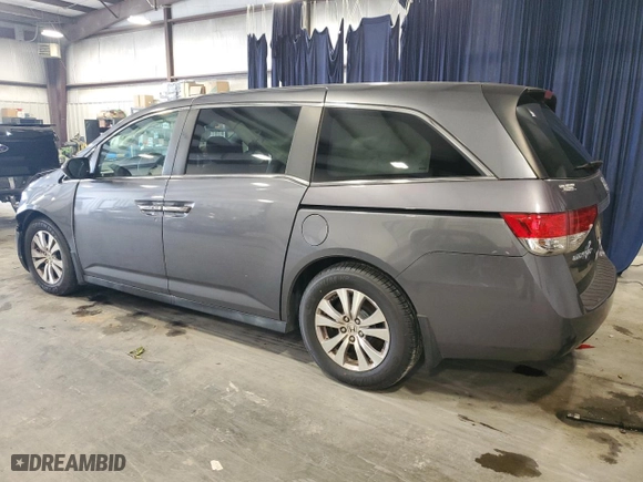 2014 Honda Odyssey EX-L with VIN 5FNRL5H66EB126621, listed as a Copart auction lot 44330205 with 100,277 mi miles and Salvage Title. Bid and sale history available at carsss.com. Image 2.