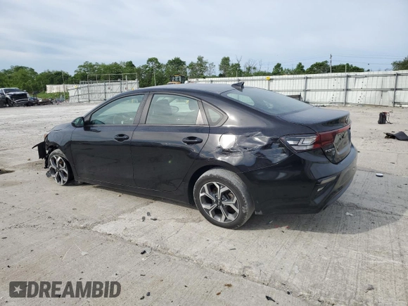 2019 Kia Forte LXS with VIN 3KPF24AD3KE008293, listed as a Copart auction lot 56541655 with 80,808 mi miles and Salvage title. Bid and sale history available at DreamBid. Image 2.