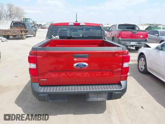 2023 Ford Maverick XL with VIN 3FTTW8E38PRA87508, listed as a IAAI auction lot 41930444 with 16,061 mi miles and . Bid and sale history available at DreamBid. Image 17.