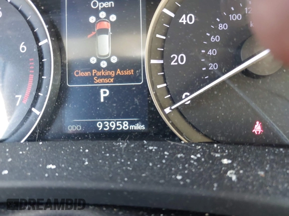 2019 Lexus RX with VIN 2T2BZMCA1KC202411, listed as a IAAI auction lot 40758623 with 93,958 mi miles. Bid and sale history available at carsss.com. Image 15.