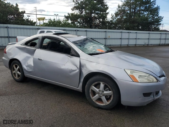 2005 Honda Accord Cpe EX with VIN 1HGCM72765A007879, listed as a Copart auction lot 76012334 with NaN miles and Salvage Title. Bid and sale history available at carsss.com. Image 4.