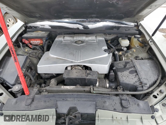 2004 Cadillac CTS with VIN 1G6DM577440104358, listed as a Copart auction lot 41607445 with 103,060 mi miles and Salvage Title. Bid and sale history available at DreamBid. Image 11.