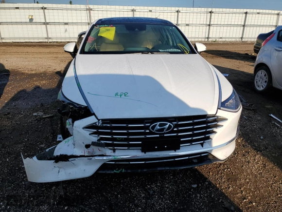 2023 Hyundai Sonata Hybrid Limited with VIN KMHL54JJ2PA057765, listed as a Copart auction lot 63845553 with 6,549 mi miles. Bid and sale history available at carsss.com. Image 5.