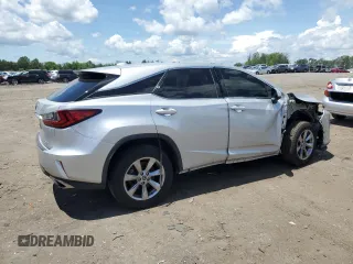 2019 Lexus RX 350 with VIN 2T2BZMCA6KC209905, listed as a Copart auction lot 60837395 with 100,116 mi miles and Salvage title. Bid and sale history available at DreamBid. Image 3.