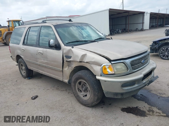 1997 Ford Expedition XLT with VIN 1FMEU1765VLB24163, listed as a IAAI auction lot 42303093 with 137,427 mi miles and . Bid and sale history available at DreamBid. Image 1.