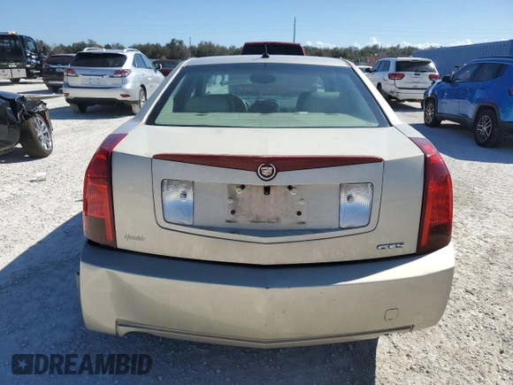 2007 Cadillac CTS with VIN 1G6DP577270178907, listed as a Copart auction lot 77846444 with 112,577 mi miles and Salvage Title. Bid and sale history available at carsss.com. Image 6.