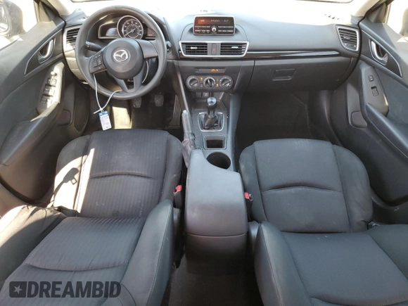 2015 Mazda 3 i SV with VIN JM1BM1T7XF1221460, listed as a Copart auction lot 76098874 with 105,542 mi miles and Clean Title. Bid and sale history available at DreamBid. Image 8.