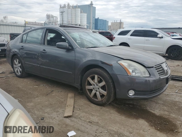 2005 Nissan Maxima 3.5 SL with VIN 1N4BA41E75C866913, listed as a Copart auction lot 64879114 with 86,570 mi miles and Salvage Title. Bid and sale history available at carsss.com. Image 4.