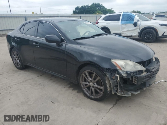 2008 Lexus IS 250 with VIN JTHBK262882074353, listed as a Copart auction lot 54529495 with 237,041 mi miles and Salvage Title. Bid and sale history available at DreamBid. Image 4.