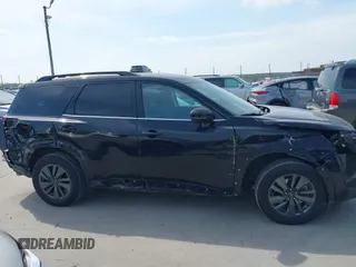 2024 Nissan Pathfinder SV with VIN 5N1DR3BA1RC257707, listed as a IAAI auction lot 42245737 with 24,546 mi miles and . Bid and sale history available at DreamBid. Image 6.