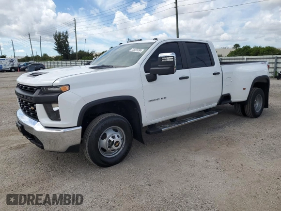 2021 Chevrolet Silverado 3500HD Work Truck with VIN 1GC4YSE77MF138536, listed as a Copart auction lot 73031234 with 52,741 mi miles and Clean Title. Bid and sale history available at carsss.com. Image 1.