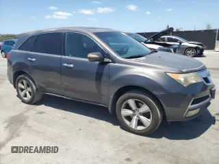 2011 Acura MDX with VIN 2HNYD2H26BH518826, listed as a Copart auction lot 55130215 with 235,227 mi miles and Salvage Title. Bid and sale history available at carsss.com. Image 4.