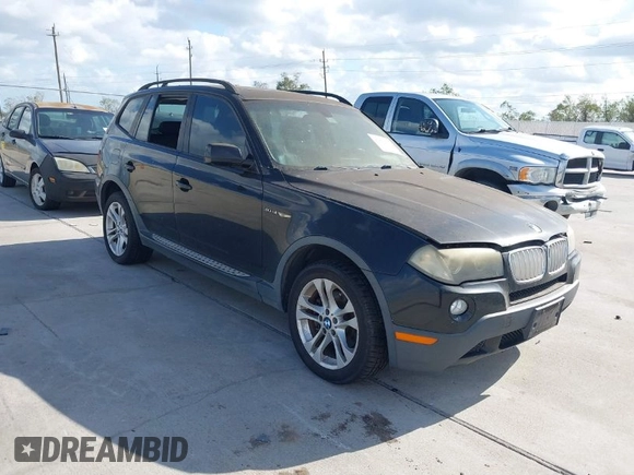 2008 BMW X3 3.0si with VIN WBXPC93488WJ23100, listed as a IAAI auction lot 40859491 with 331,231 mi miles. Bid and sale history available at carsss.com. Image 1.