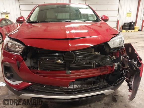 2021 Buick Encore GX Preferred with VIN KL4MMCSL3MB057859, listed as a IAAI auction lot 42646632 with 33,512 mi miles and . Bid and sale history available at DreamBid. Image 6.