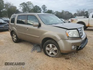 2011 Honda Pilot EX-L with VIN 5FNYF4H55BB066007, listed as a Copart auction lot 47126965 with 268,201 mi miles and Salvage Title. Bid and sale history available at carsss.com. Image 4.