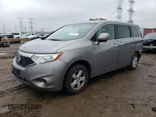 2011 Nissan Quest S with VIN JN8AE2KP8B9003825, listed as a Copart auction lot 78674413 with 195,221 mi miles and Salvage Title. Bid and sale history available at carsss.com. Image 1.