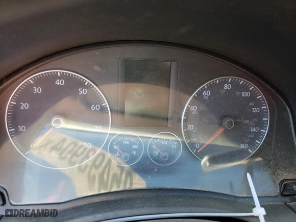 2008 Volkswagen Rabbit S with VIN WVWAB71K78W164653, listed as a Copart auction lot 85493904 with 0 mi miles and Salvage Title. Bid and sale history available at carsss.com. Image 9.