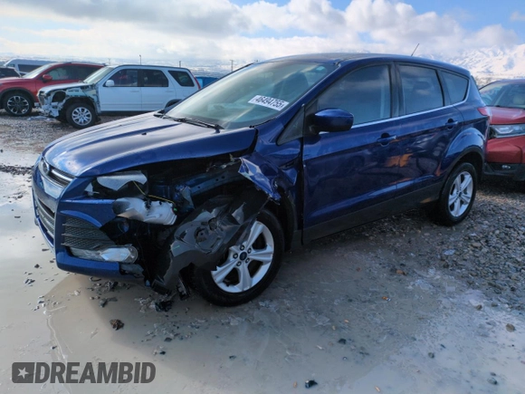2014 Ford Escape SE with VIN 1FMCU0GX3EUC52325, listed as a Copart auction lot 46494755 with 147,165 mi miles and Salvage Title. Bid and sale history available at DreamBid. Image 1.
