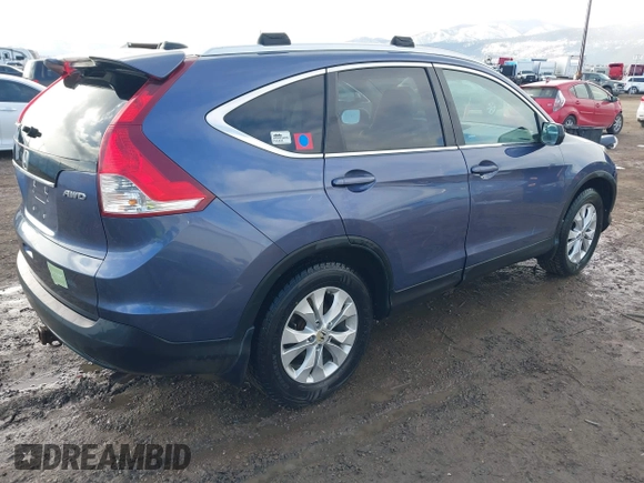 2013 Honda CR-V EX-L with VIN 2HKRM4H78DH615568, listed as a IAAI auction lot 41743921 with 252,813 mi miles and . Bid and sale history available at DreamBid. Image 4.