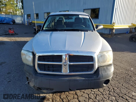 2006 Dodge Dakota ST with VIN 1D7HW28K06S665504, listed as a Copart auction lot 73545484 with 232,944 mi miles and Salvage Title. Bid and sale history available at DreamBid. Image 5.