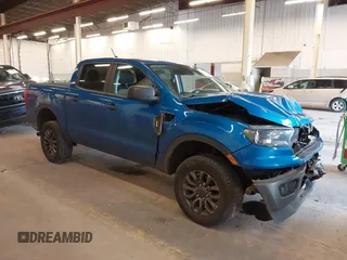 2021 Ford Ranger XL with VIN 1FTER4FH1MLD50693, listed as a IAAI auction lot 41745520 with 72,055 mi miles. Bid and sale history available at carsss.com. Image 1.