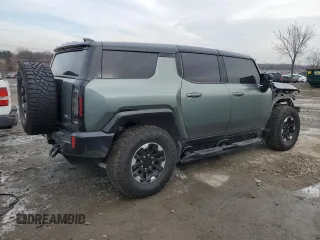 2024 GMC Hummer EV 3X with VIN 1GKB0RDC6RU101989, listed as a Copart auction lot 85671314 with 7,434 mi miles and Salvage Title. Bid and sale history available at carsss.com. Image 3.