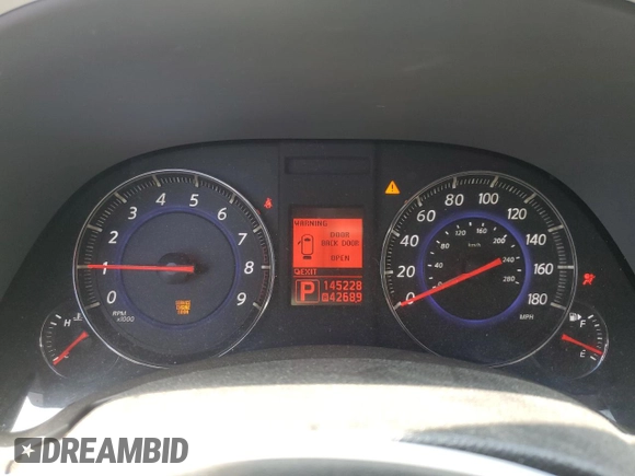 2011 Infiniti FX35 with VIN JN8AS1MW9BM141426, listed as a Copart auction lot 64519794 with 145,228 mi miles and Salvage Title. Bid and sale history available at carsss.com. Image 9.
