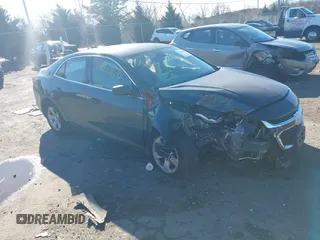 2016 Chevrolet Malibu Limited LS with VIN 1G11A5SA3GU139992, listed as a IAAI auction lot 41062879 with 121,720 mi miles. Bid and sale history available at carsss.com. Image 1.
