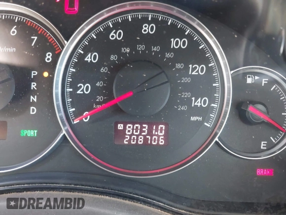 2008 Subaru Outback Limited с VIN 4S4BP62C587316703, выставлен на аукционе IAAI как лот 42499226 с пробегом 208 706 миль миль и . История ставок и продаж доступна на DreamBid. Изображение 7.