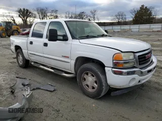 2006 GMC Sierra 1500 SLT with VIN 2GTEK13N061341831, listed as a Copart auction lot 41522445 with 155,253 mi miles and Salvage Title. Bid and sale history available at carsss.com. Image 4.