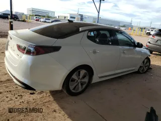 2016 Kia Optima Hybrid EX with VIN KNAGN4AD7G5098785, listed as a Copart auction lot 78940504 with 80,594 mi miles and Salvage Title. Bid and sale history available at carsss.com. Image 3.