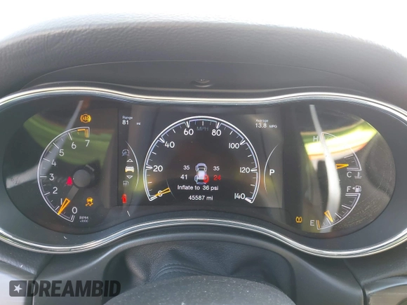 2020 Jeep Grand Cherokee Altitude with VIN 1C4RJEAG2LC306195, listed as a IAAI auction lot 41626392 with 45,587 mi miles and . Bid and sale history available at DreamBid. Image 7.