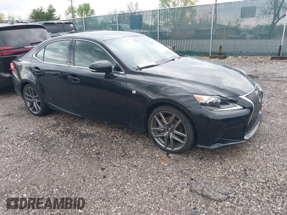 2015 Lexus IS 250 with VIN JTHCF1D20F5024578, listed as a IAAI auction lot 41922767 with 106,913 mi miles and . Bid and sale history available at DreamBid. Image 1.