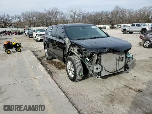 2020 Chevrolet Traverse LS with VIN 1GNERFKW8LJ118321, listed as a Copart auction lot 84933474 with 95,998 mi miles and Salvage title. Bid and sale history available at DreamBid. Image 12.