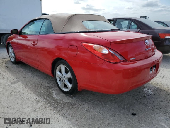 2005 Toyota Solara SE with VIN 4T1FA38P75U064557, listed as a Copart auction lot 75430144 with 58,316 mi miles and Non Repairable. Bid and sale history available at DreamBid. Image 2.