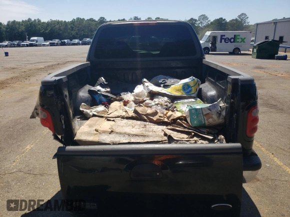2001 Ford F-150 XLT with VIN 1FTRW07L81KE00951, listed as a Copart auction lot 57348535 with Not provided miles and Salvage title. Bid and sale history available at DreamBid. Image 6.