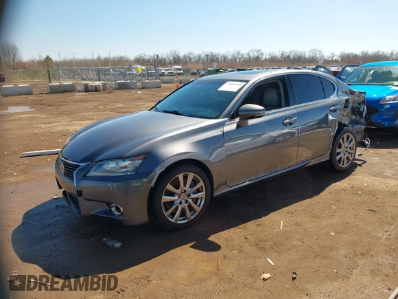 2013 Lexus GS 350 with VIN JTHBE1BL2D5003822, listed as a IAAI auction lot 41801692 with 150,537 mi miles. Bid and sale history available at carsss.com. Image 2.