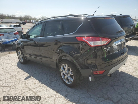 2013 Ford Escape SEL with VIN 1FMCU0HX6DUB15442, listed as a Copart auction lot 51245285 with 130,615 mi miles and Salvage Title. Bid and sale history available at carsss.com. Image 2.