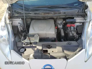 2017 Nissan LEAF S with VIN 1N4BZ0CP4HC309624, listed as a Copart auction lot 87456294 with 46,668 mi miles and Clean Title. Bid and sale history available at carsss.com. Image 11.