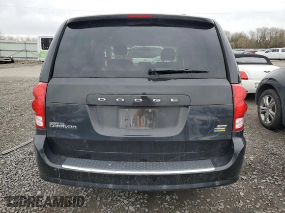 2016 Dodge Grand Caravan SXT with VIN 2C4RDGCG5GR310805, listed as a Copart auction lot 49683255 with 93,703 mi miles and Salvage Title. Bid and sale history available at carsss.com. Image 6.