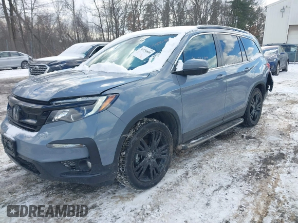2022 Honda Pilot Special Edition with VIN 5FNYF6H27NB053037, listed as a IAAI auction lot 41536809 with 49,821 mi miles. Bid and sale history available at carsss.com. Image 17.