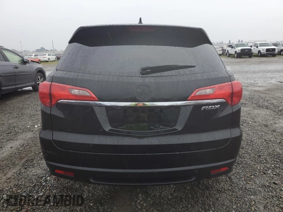 2015 Acura RDX Tech Pkg with VIN 5J8TB3H53FL005761, listed as a Copart auction lot 43364475 with 64,973 mi miles and Salvage Title. Bid and sale history available at carsss.com. Image 6.