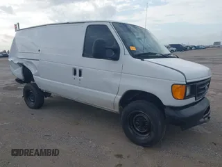 2007 Ford Econoline Cargo Commercial with VIN 1FTNE24W37DA23177, listed as a IAAI auction lot 42735491 with 169,963 mi miles and . Bid and sale history available at DreamBid. Image 1.