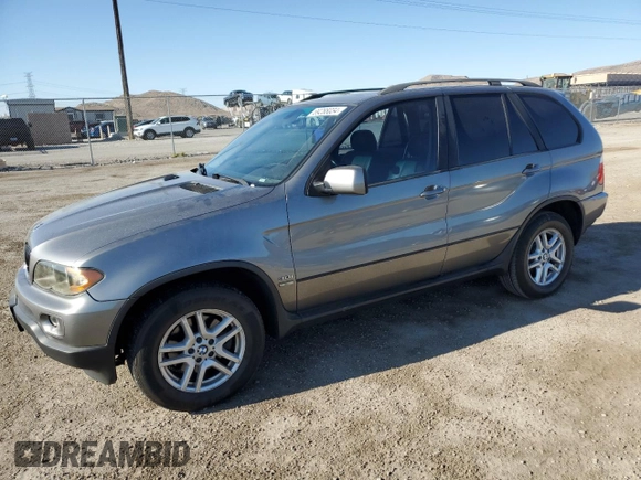 2004 BMW X5 3.0i with VIN 5UXFA13574LU35198, listed as a Copart auction lot 69288034 with 145,017 mi miles and Clean Title. Bid and sale history available at carsss.com. Image 1.