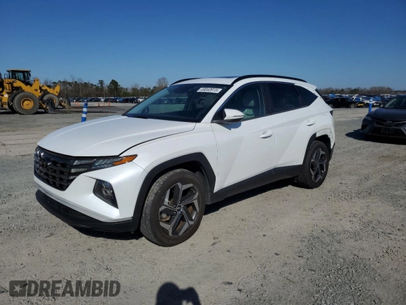 2022 Hyundai Tucson SEL with VIN 5NMJCCAE0NH060200, listed as a Copart auction lot 49040915 with 20,364 mi miles and Salvage Title. Bid and sale history available at carsss.com. Image 1.