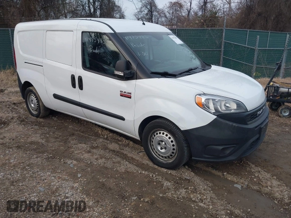 2019 Ram ProMaster City Wagon with VIN ZFBHRFAB7K6M09224, listed as a IAAI auction lot 41475485 with 227,781 mi miles. Bid and sale history available at carsss.com. Image 1.
