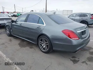 2016 Mercedes-Benz S 550 with VIN WDDUG8CB5GA253334, listed as a IAAI auction lot 42087794 with 91,315 mi miles and . Bid and sale history available at carsss.com. Image 3.
