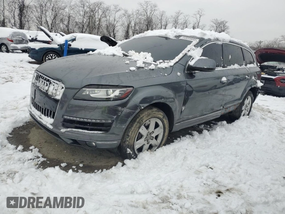 2015 Audi Q7 3.0T Premium with VIN WA1CGAFE4FD026520, listed as a Copart auction lot 44935935 with 128,856 mi miles and Salvage Title. Bid and sale history available at carsss.com. Image 1.