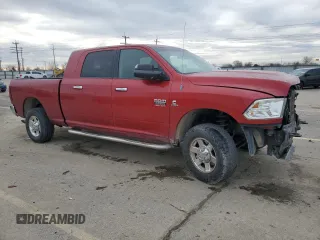 2010 Dodge Ram 2500 SLT with VIN 3D7UT2HL7AG145042, listed as a Copart auction lot 41701455 with 351,018 mi miles and Salvage Title. Bid and sale history available at carsss.com. Image 4.